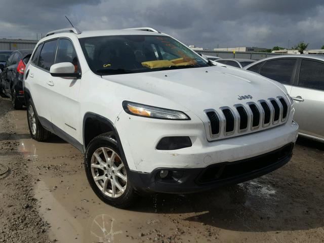 1C4PJLCB7EW159516 - 2014 JEEP CHEROKEE L WHITE photo 1