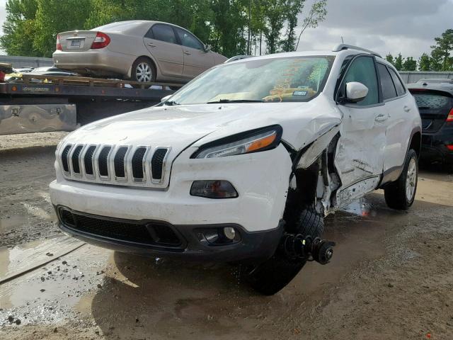 1C4PJLCB7EW159516 - 2014 JEEP CHEROKEE L WHITE photo 2