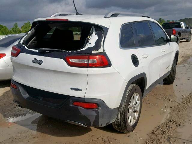 1C4PJLCB7EW159516 - 2014 JEEP CHEROKEE L WHITE photo 4