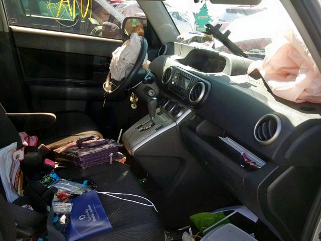 JTLKE50E991079456 - 2009 TOYOTA SCION XB 银色 照片 5