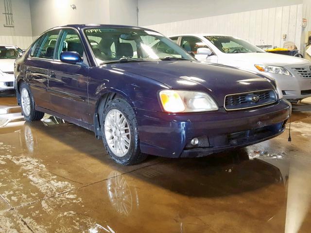 4S3BE625347204861 - 2004 SUBARU LEGACY L S BLUE photo 1