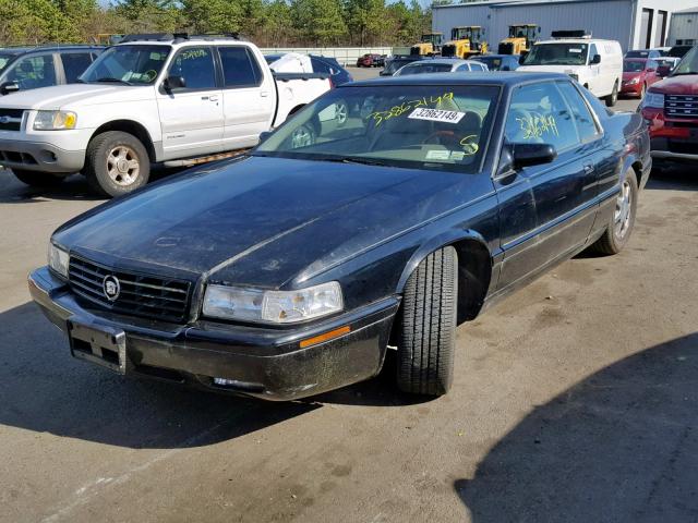 1G6ET1290YB701493 - 2000 CADILLAC ELDORADO T BLACK photo 2