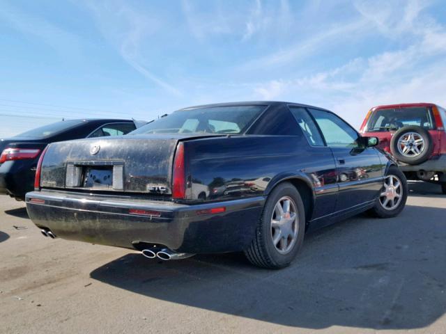 1G6ET1290YB701493 - 2000 CADILLAC ELDORADO T BLACK photo 4