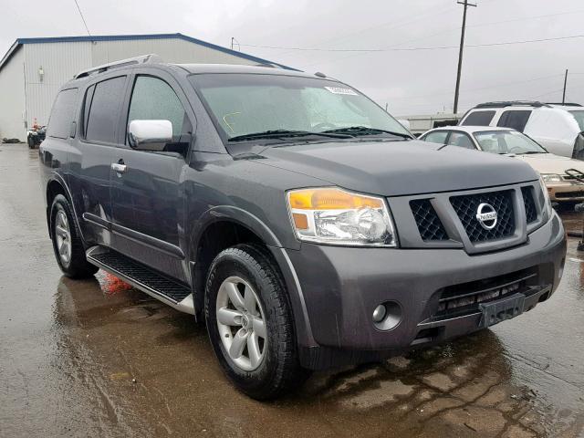 5N1AA0NC8AN608997 - 2010 NISSAN ARMADA SE CHARCOAL photo 1