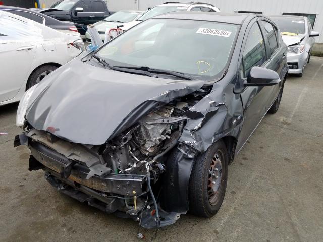 JTDKDTB39F1587260 - 2015 TOYOTA PRIUS C  photo 2