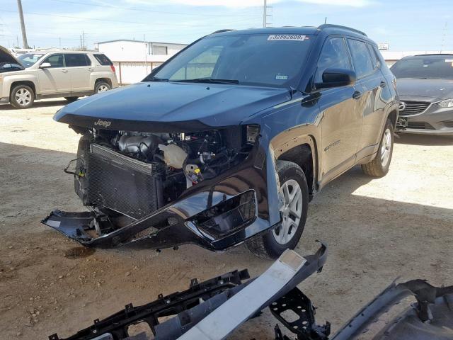 3C4NJCAB1JT102268 - 2018 JEEP COMPASS SP 黑色 照片 2