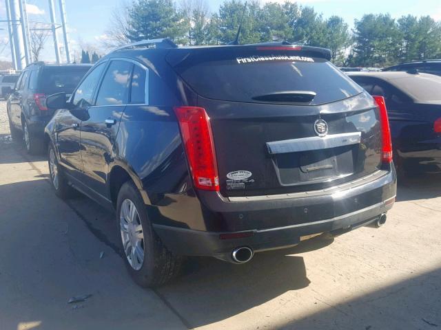 3GYFNDEY2AS560866 - 2010 CADILLAC SRX LUXURY BLACK photo 3