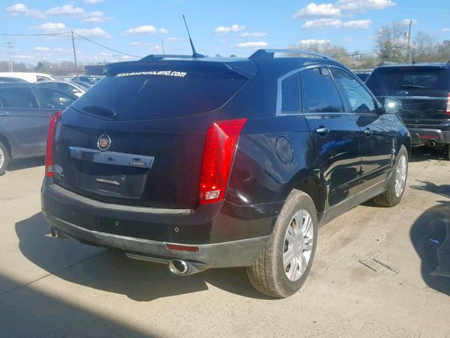 3GYFNDEY2AS560866 - 2010 CADILLAC SRX LUXURY BLACK photo 4