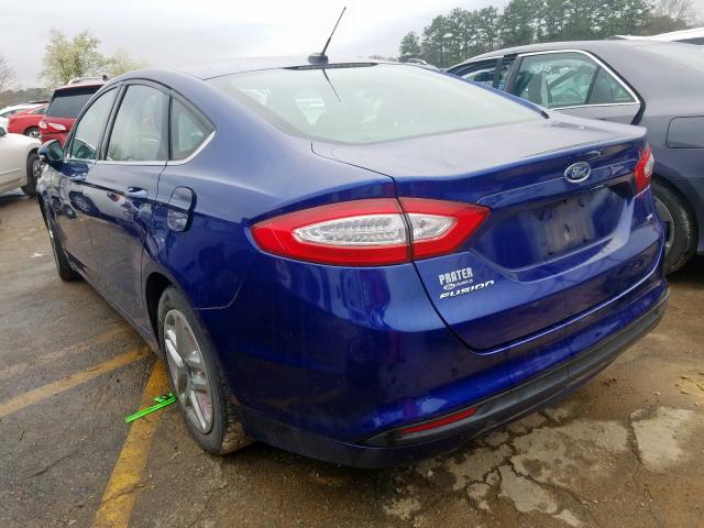 3FA6P0H76FR242197 - 2015 FORD FUSION SE  photo 3