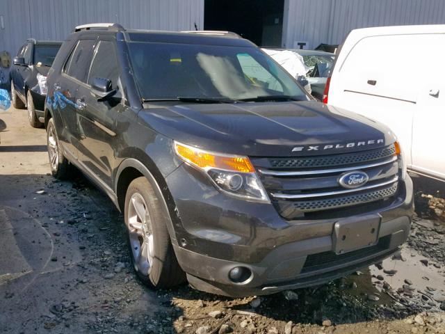 1FMHK8F88BGA58923 - 2011 FORD EXPLORER L BLACK photo 1