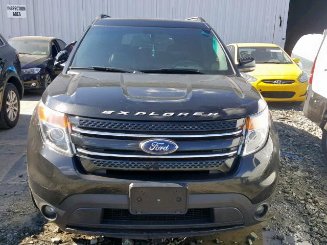 1FMHK8F88BGA58923 - 2011 FORD EXPLORER L BLACK photo 9