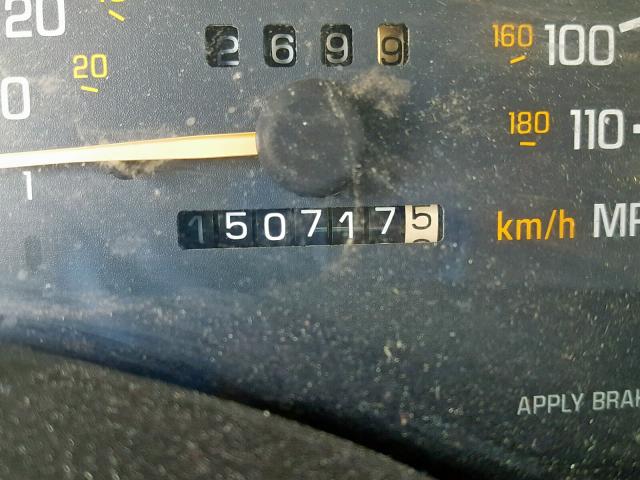 1G2WP52K62F142679 - 2002 PONTIAC GRAND PRIX BLACK photo 8