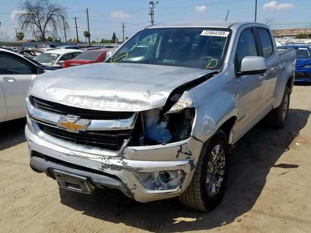 1GCGSCE3XG1277496 - 2016 CHEVROLET COLORADO L SILVER photo 2