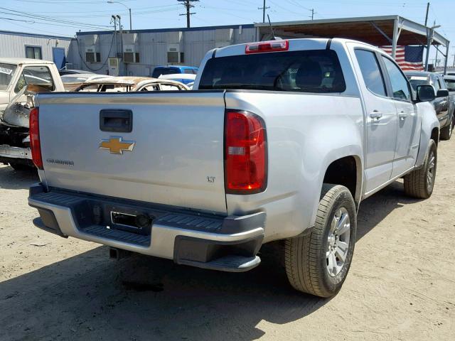 1GCGSCE3XG1277496 - 2016 CHEVROLET COLORADO L SILVER photo 4
