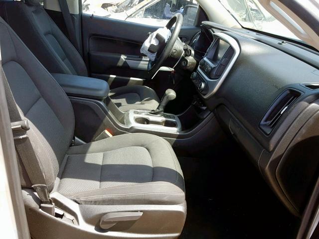 1GCGSCE3XG1277496 - 2016 CHEVROLET COLORADO L SILVER photo 5