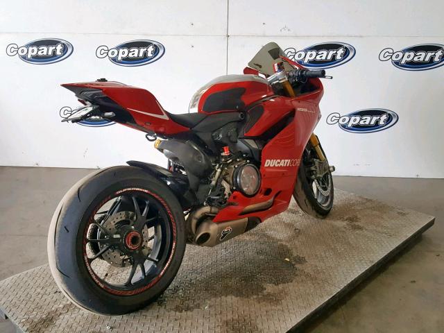 ZDM14BPWXEB015393 - 2014 DUCATI SUPERBIKE RED photo 4