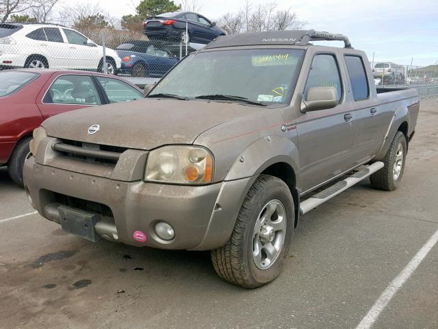 1N6MD29Y63C402082 - 2003 NISSAN FRONTIER C BEIGE photo 2