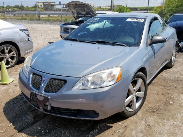 1G2ZH35N474246790 - 2007 PONTIAC G6 GT BLUE photo 2