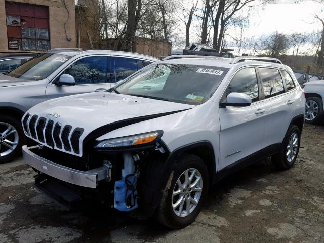 1C4PJMCSXEW224784 - 2014 JEEP CHEROKEE L WHITE photo 2