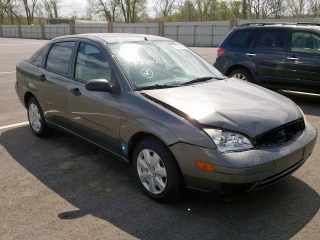 1FAFP34N67W218423 - 2007 FORD FOCUS ZX4 GRAY photo 1