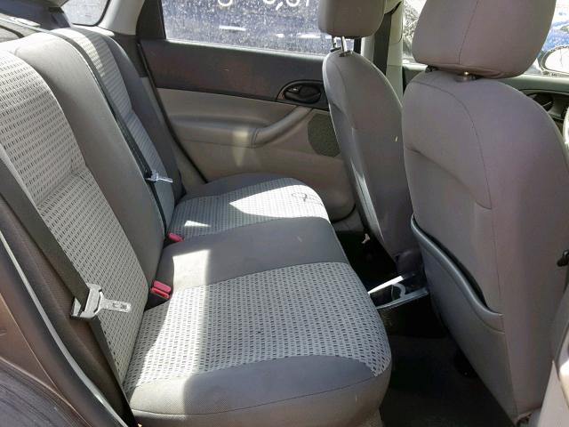 1FAFP34N67W218423 - 2007 FORD FOCUS ZX4 GRAY photo 6