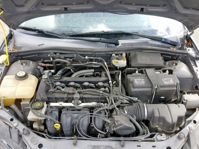 1FAFP34N67W218423 - 2007 FORD FOCUS ZX4 GRAY photo 7