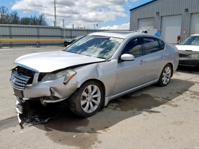 JNKAY01F87M457608 - 2007 INFINITI M35 BASE SILVER photo 2