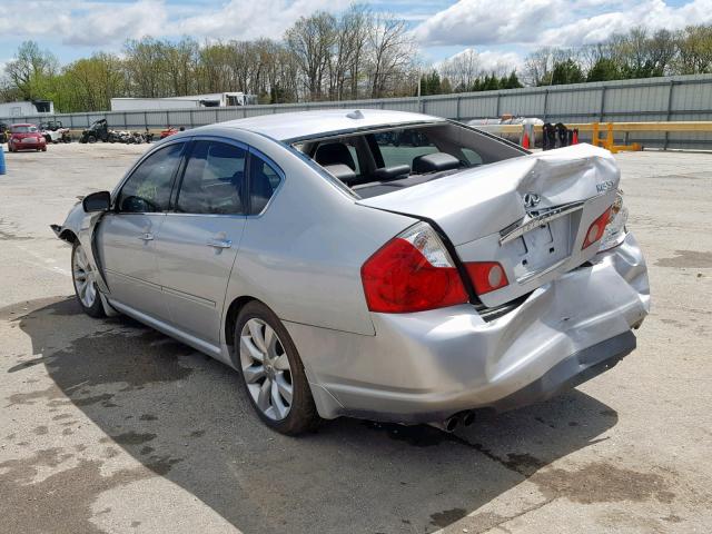 JNKAY01F87M457608 - 2007 INFINITI M35 BASE SILVER photo 3