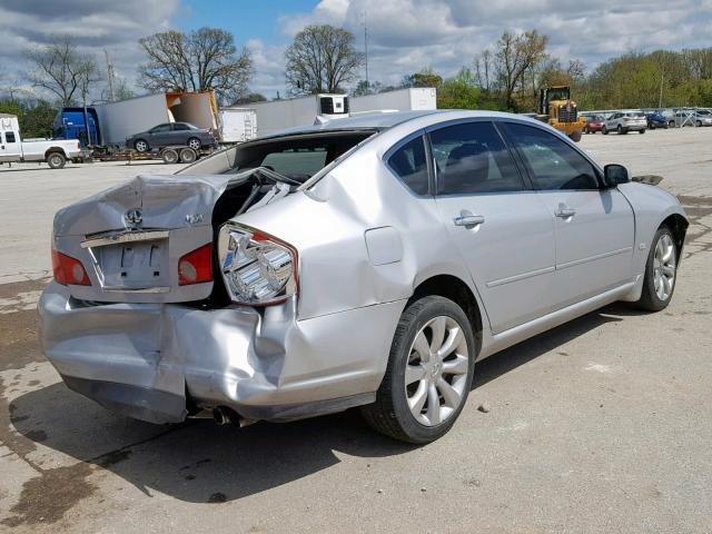 JNKAY01F87M457608 - 2007 INFINITI M35 BASE SILVER photo 4