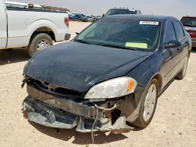 2G1WD58C769206014 - 2006 CHEVROLET IMPALA SUP შავი ფოტო 2