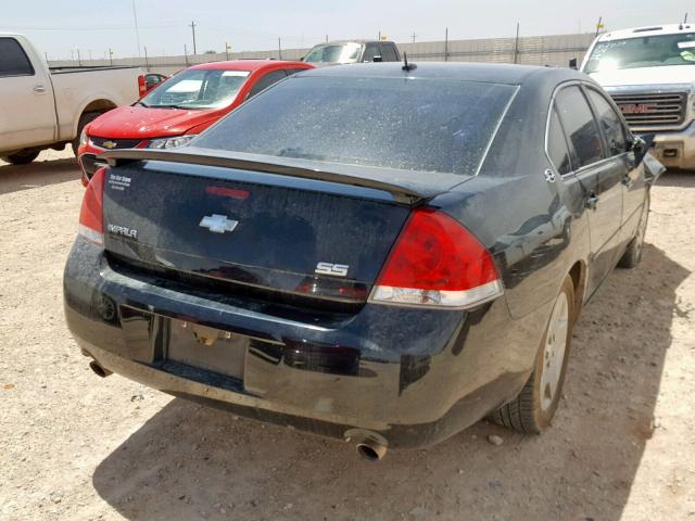 2G1WD58C769206014 - 2006 CHEVROLET IMPALA SUP შავი ფოტო 4