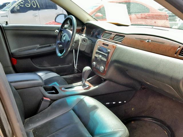 2G1WD58C769206014 - 2006 CHEVROLET IMPALA SUP შავი ფოტო 5