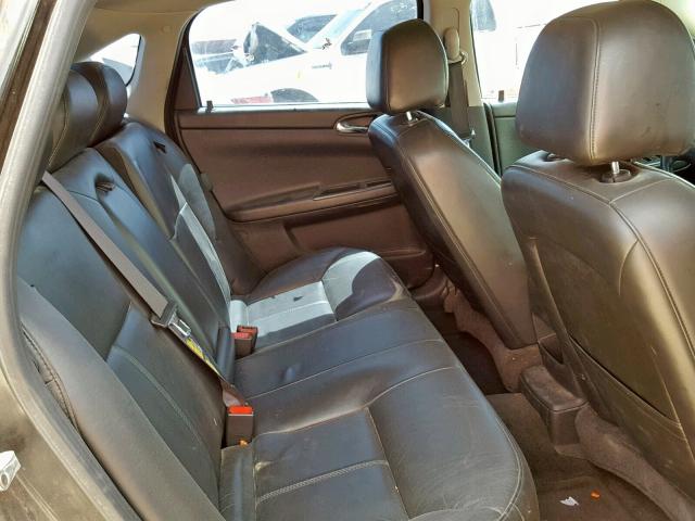 2G1WD58C769206014 - 2006 CHEVROLET IMPALA SUP შავი ფოტო 6