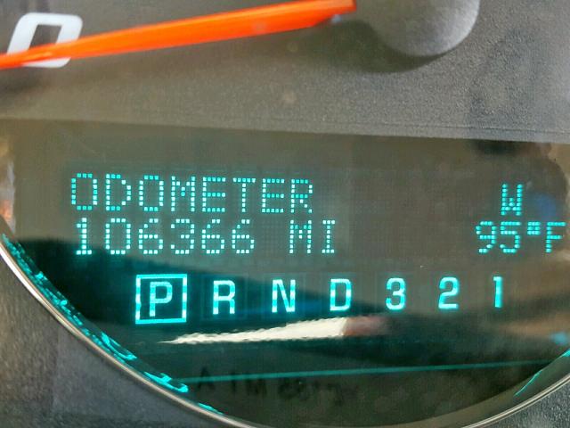 2G1WD58C769206014 - 2006 CHEVROLET IMPALA SUP შავი ფოტო 8