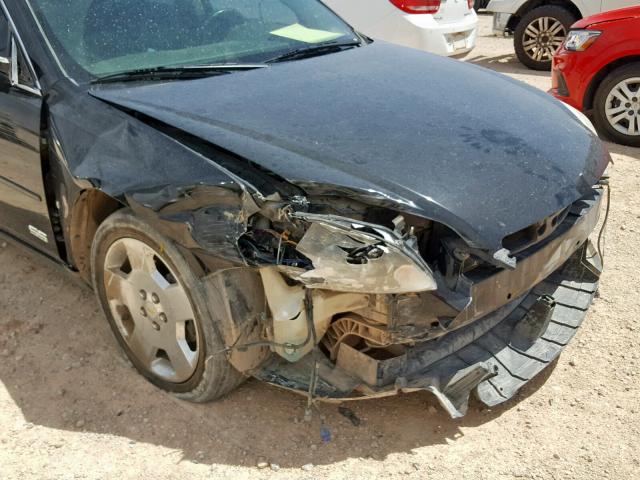 2G1WD58C769206014 - 2006 CHEVROLET IMPALA SUP შავი ფოტო 9