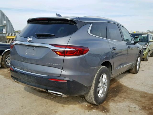 5GAERBKW6KJ175618 - 2019 BUICK ENCLAVE ES GRAY photo 4