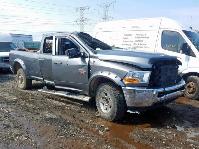 3D7UT2CL3AG157888 - 2010 DODGE RAM 2500 GRAY photo 1