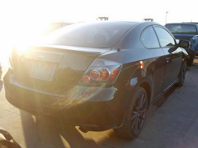 JTKDE3B77A0302586 - 2010 TOYOTA SCION TC BLACK photo 4