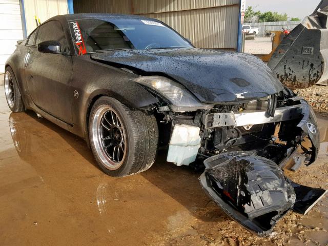 JN1BZ34D77M506735 - 2007 NISSAN 350Z COUPE BLACK photo 1