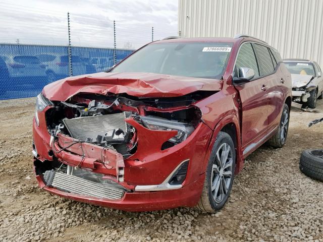 3GKALXEX5JL165206 - 2018 GMC TERRAIN DE RED photo 2