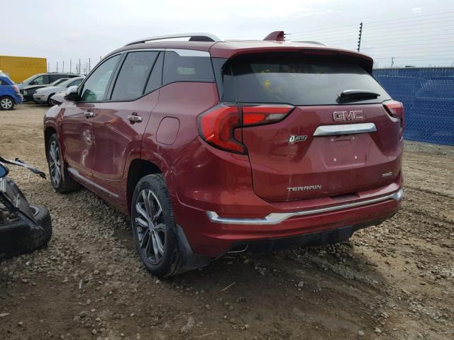 3GKALXEX5JL165206 - 2018 GMC TERRAIN DE RED photo 3