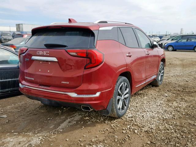 3GKALXEX5JL165206 - 2018 GMC TERRAIN DE RED photo 4