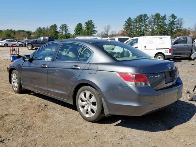 1HGCP2F8XAA176651 - 2010 HONDA ACCORD EXL GRAY photo 3