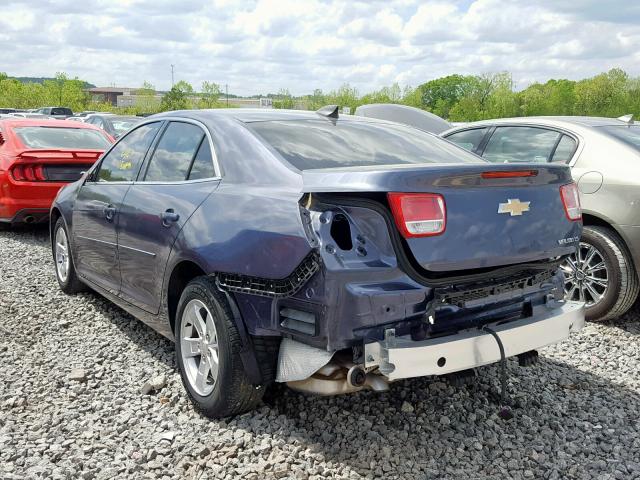 1G11B5SL6FF138983 - 2015 CHEVROLET MALIBU LS BLUE photo 3