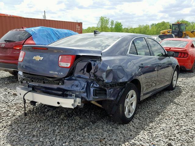 1G11B5SL6FF138983 - 2015 CHEVROLET MALIBU LS BLUE photo 4