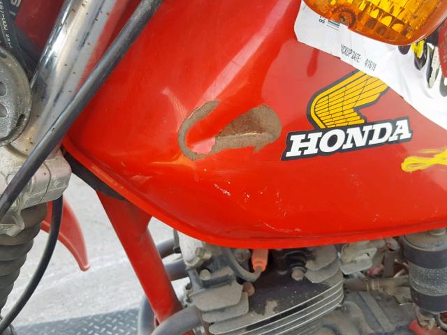 JH2MD0314DM100456 - 1983 HONDA XL250 R RED photo 9