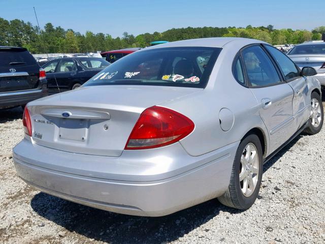 1FAFP56U56A223169 - 2006 FORD TAURUS SEL SILVER photo 4