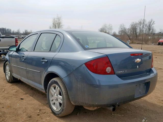 1G1AL55FX67859580 - 2006 CHEVROLET COBALT LT BLUE photo 3