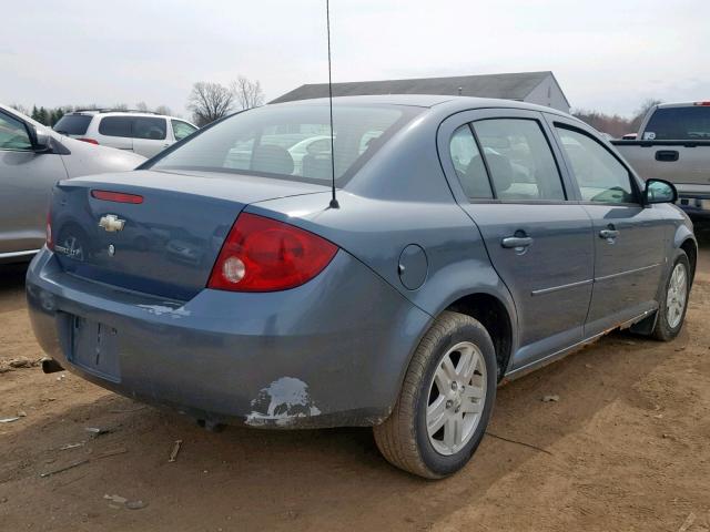 1G1AL55FX67859580 - 2006 CHEVROLET COBALT LT BLUE photo 4