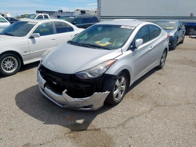 KMHDH4AEXDU533415 - 2013 HYUNDAI ELANTRA GLS  photo 2